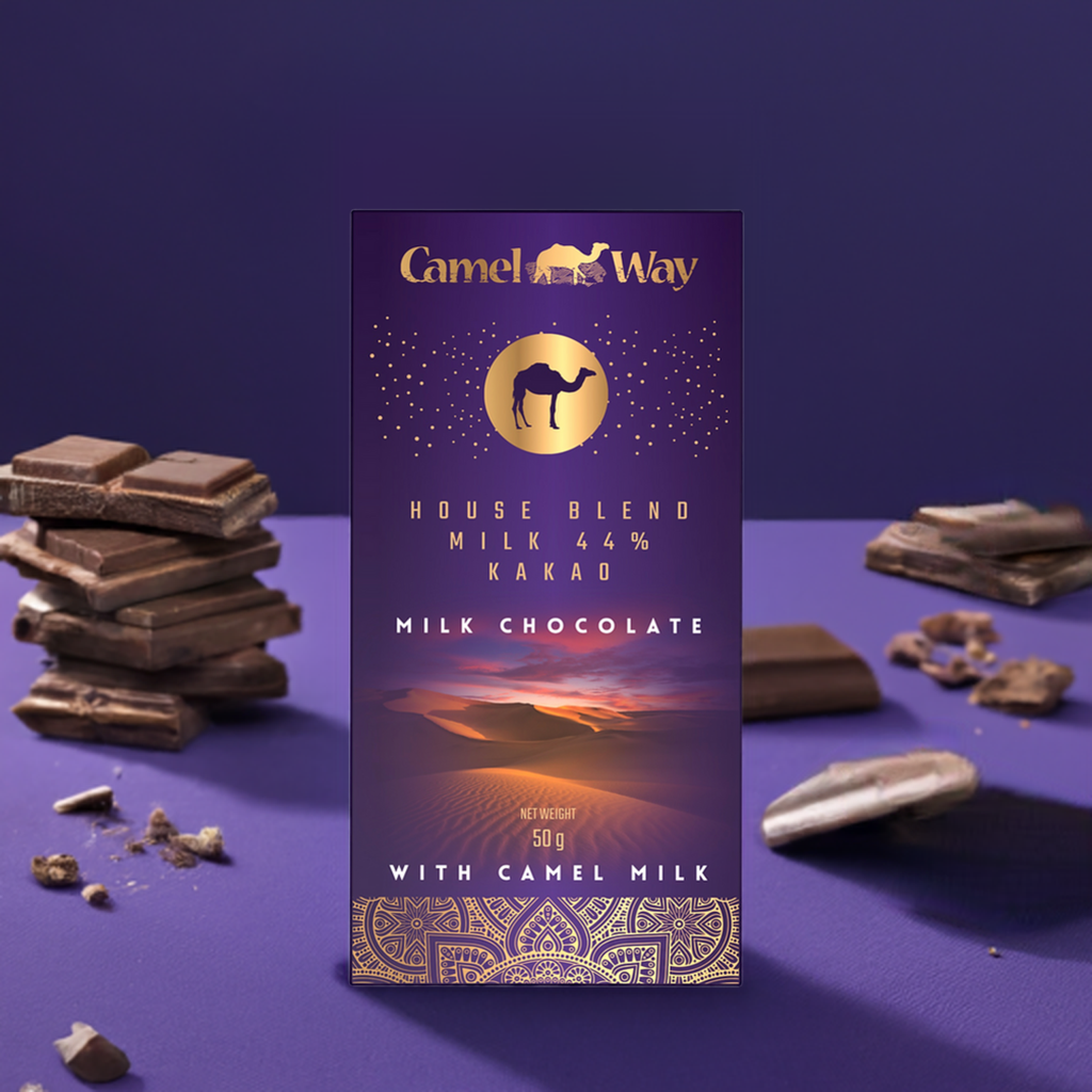 Handmade Camel Milk Chocolate | 44% Cocoa