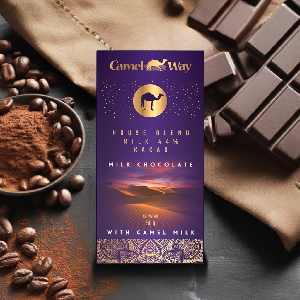 Handmade Camel Milk Chocolate | 44% Cocoa