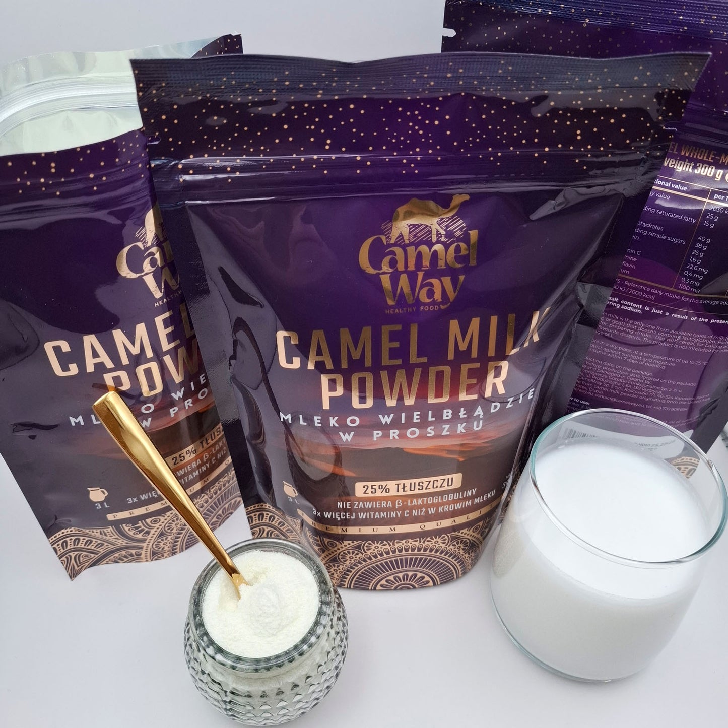 CamelWay Camel Milk Powder - Family Bulk Pack 900g