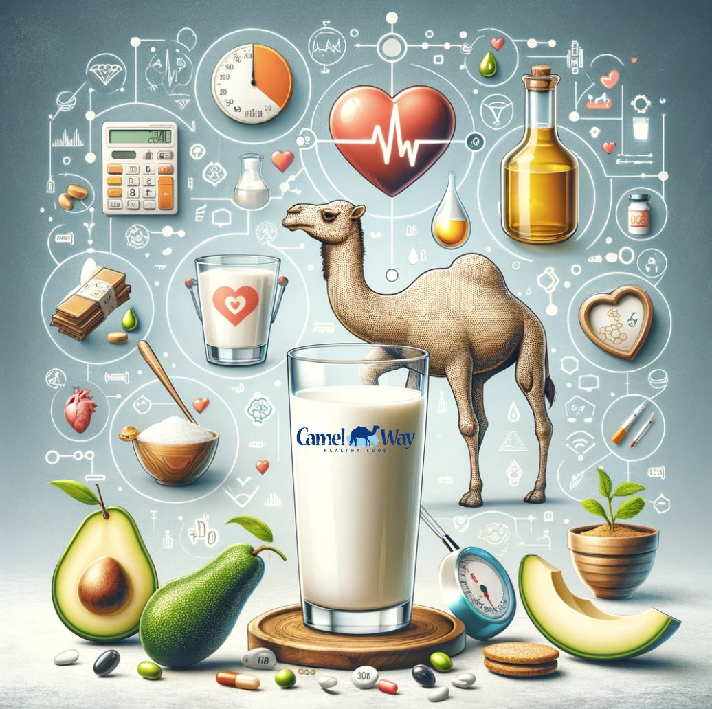Camel milk contains a higher percentage of healthy fats compared to other types of milk.